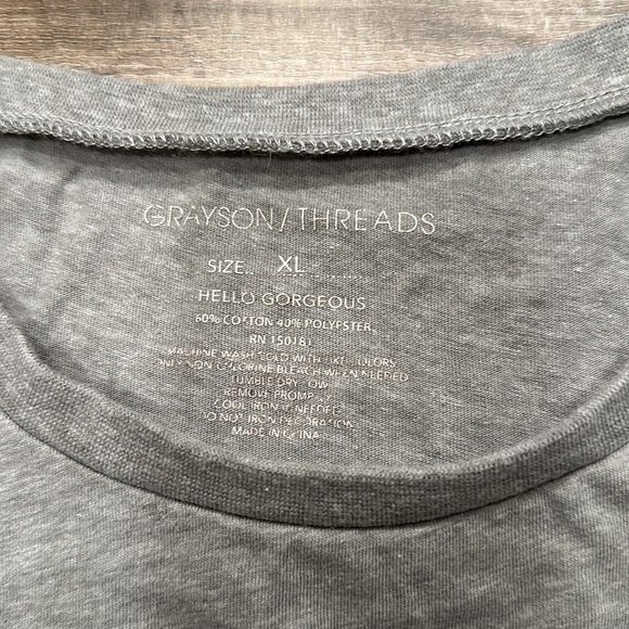 Grayson threads • rock on skeleton hand tee shirt - Picture 5 of 5